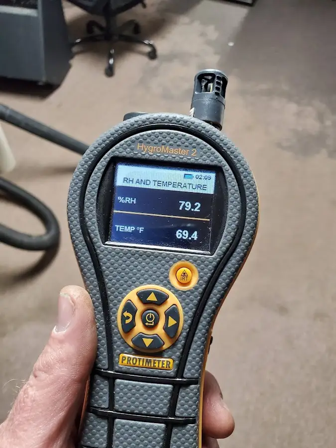Moisture meter humidity assessment for Fire & Smoke Damage Restoration in Lovington